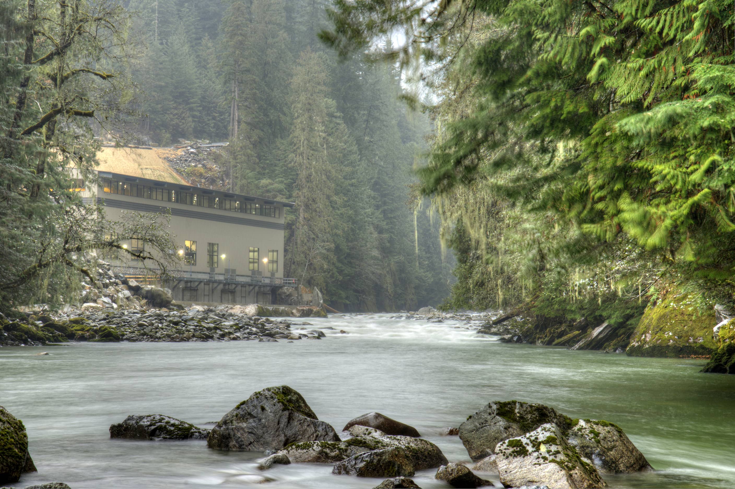 bbp ashlu creek run-of-river hydroelectric plant exterior 2