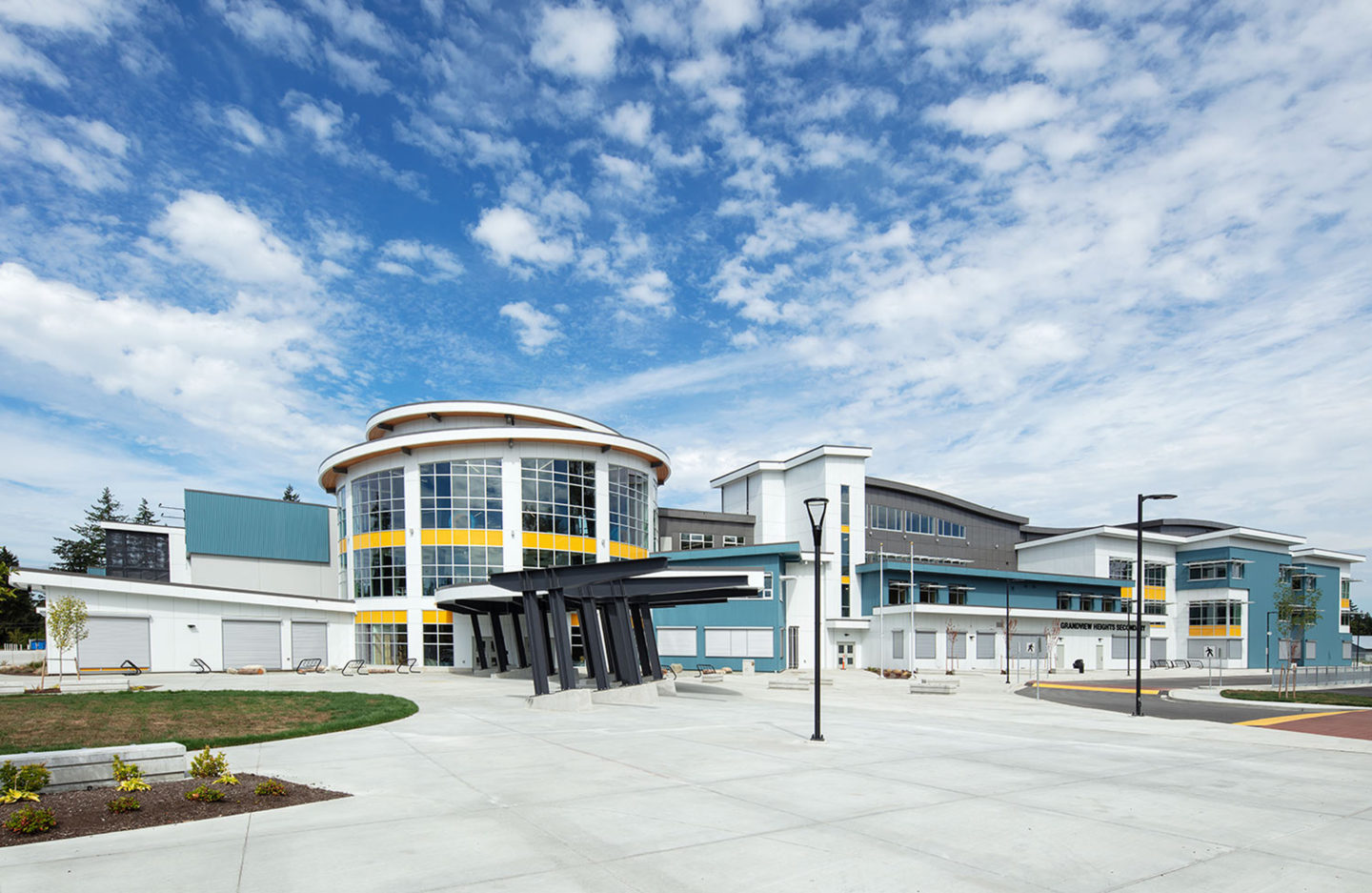 bbp grandview heights secondary exterior front entrance